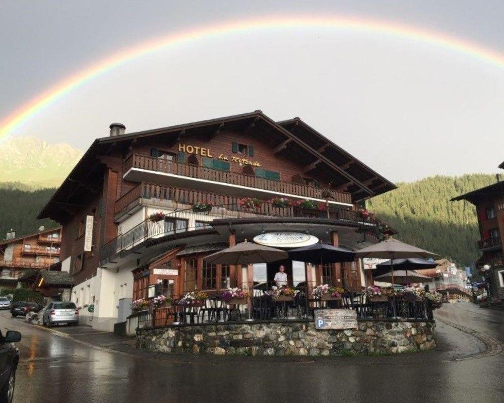 Hotel La Rotonde Verbier Luaran gambar